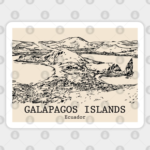 Galápagos Islands - Ecuador Magnet by Lakeric